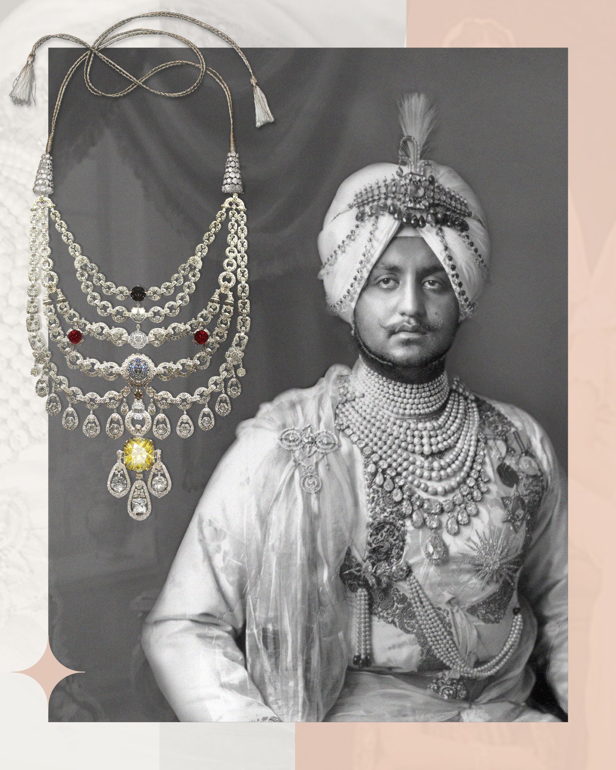 Patiala Necklace: Rarity Redefined with 2,930 Diamonds, Weighing Over 1,000 Carats!