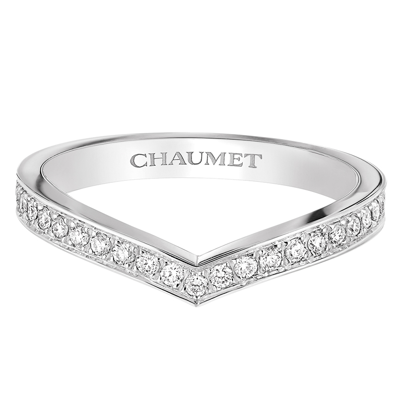 Joséphine Aigrette Wedding Band