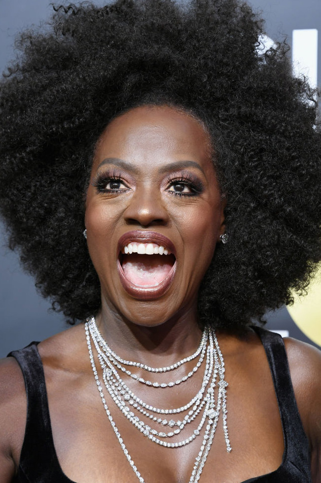 Actor Viola Davis attends The 75th Annual Golden Globe Awards at The Beverly Hilton Hotel on January 7, 2018 in Beverly Hills, California. 