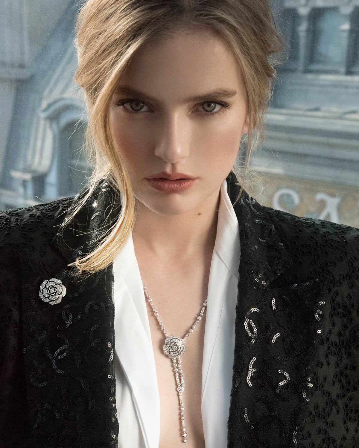 Camille Razat of 'Emily in Paris' shares how to wear natural diamond jewelry, the Parisian way.