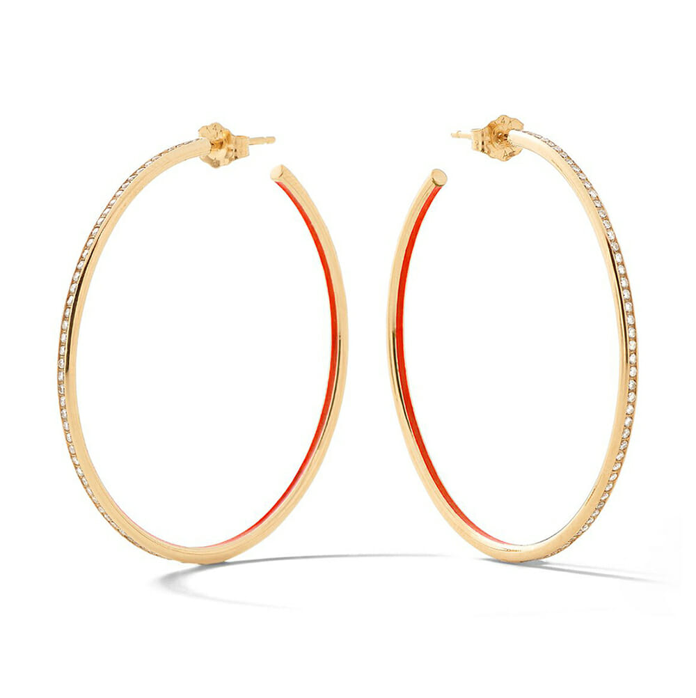 Medium Linear Hoops