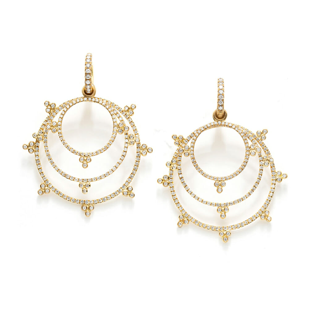 Tania Diamond Drop Earrings