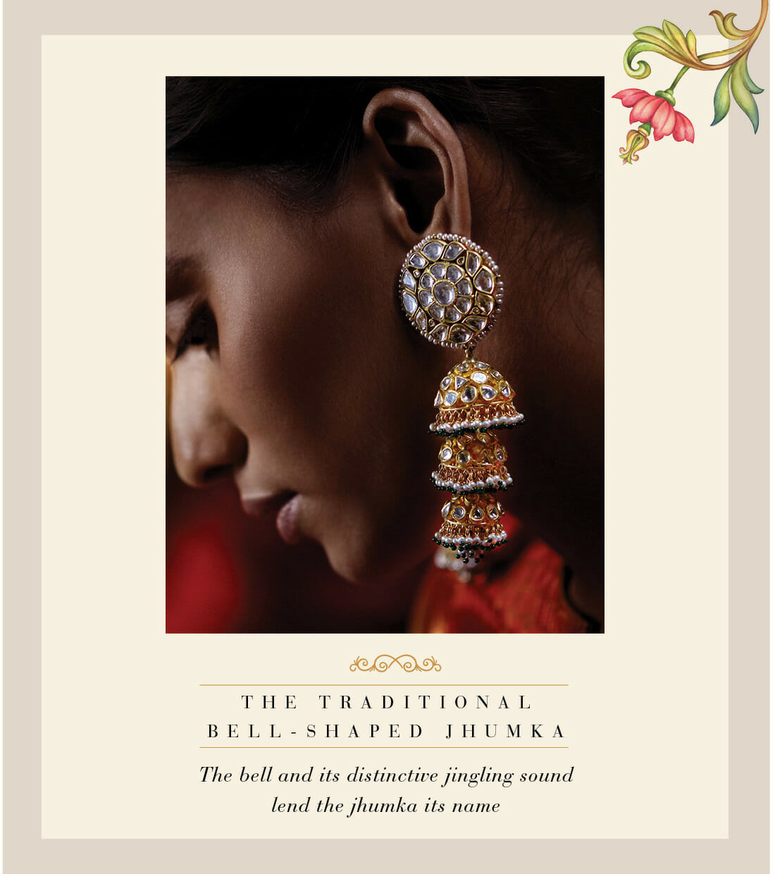 Bell- Shaped Jhumkas