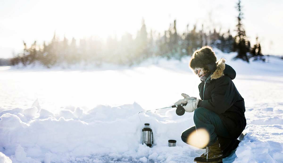 DESTINATION DIAMOND Canada’s Northwest Territories ice fishing 