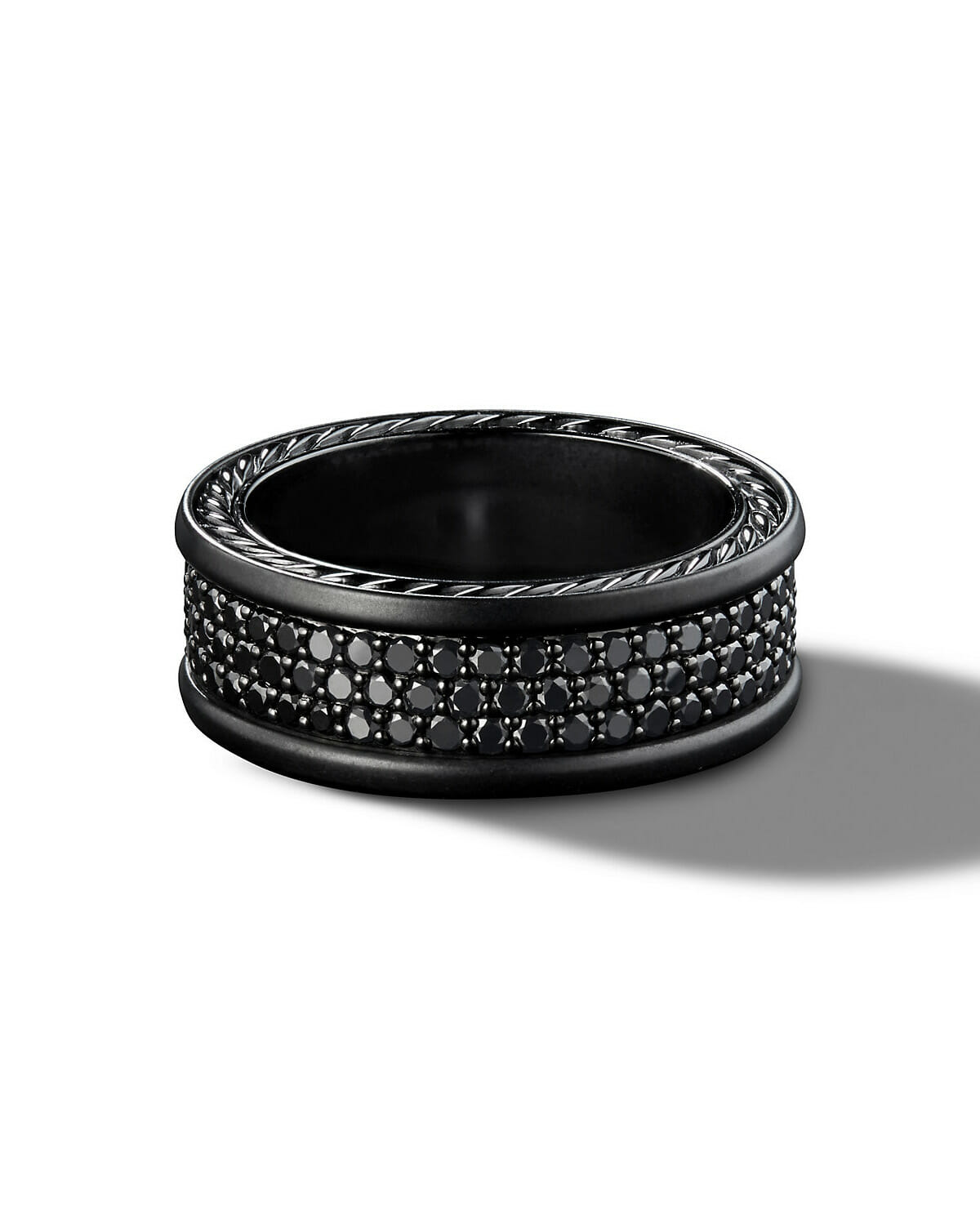 Diamond Wedding Band for every budget ring black diamond