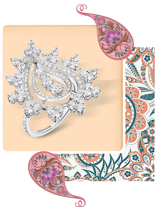 paisley ring