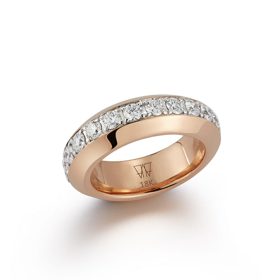 diamond wedding band styles