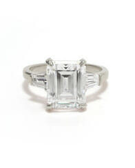 royal engagement rings diamonds wedding inspiration emerald cut