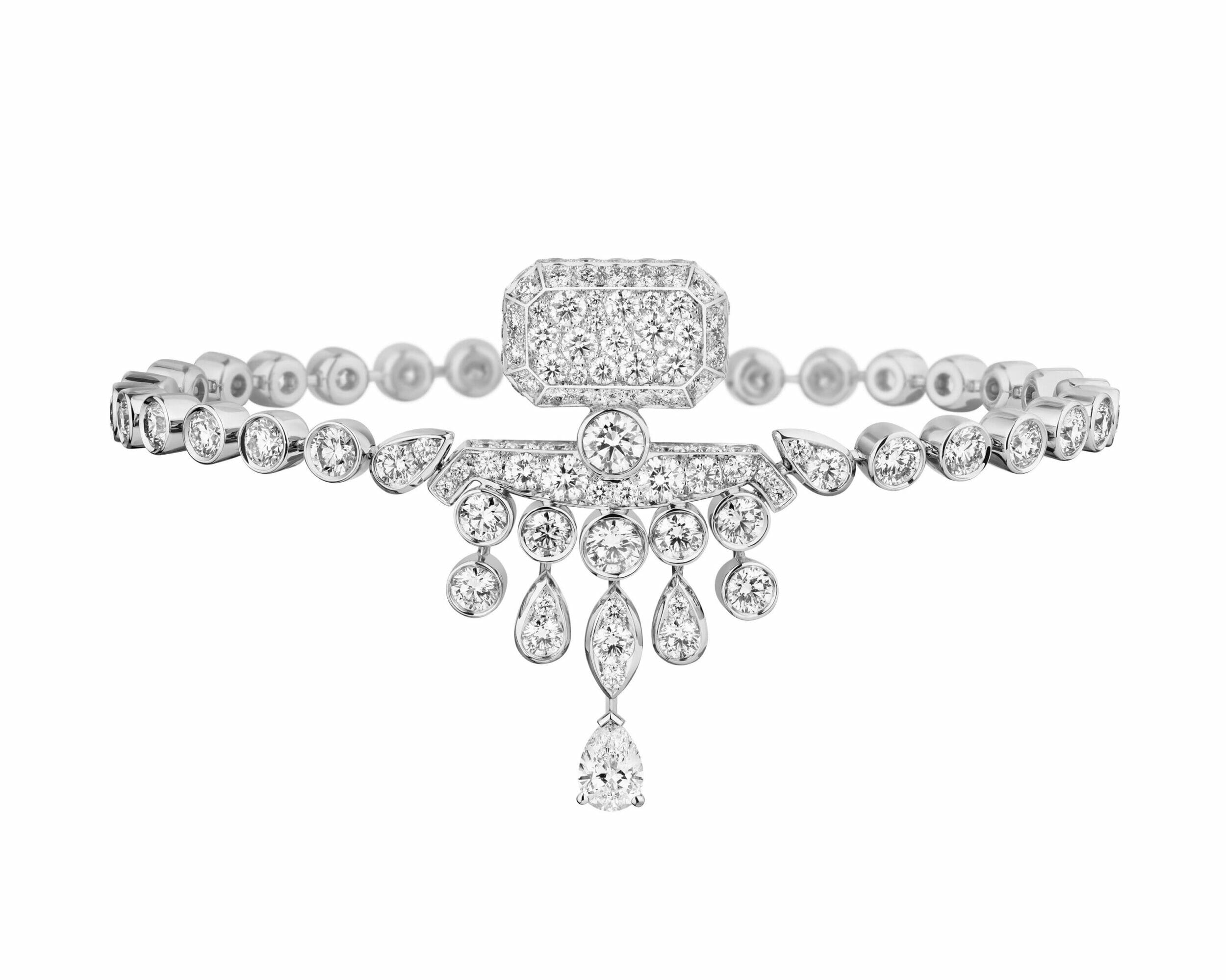 chanel no 5 jewelry diamond bracelet