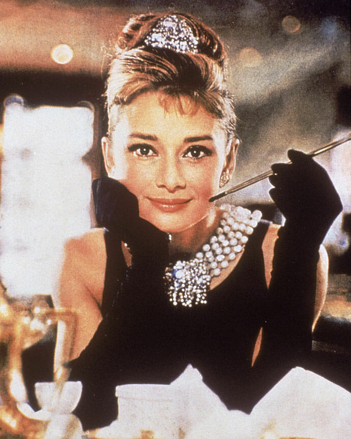 Halloween Costume Ideas diamonds Audrey Hepburn's Breakfast at Tiffany's Holly Golightly 
