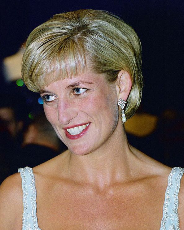 princess diana jewelry spencer diamond pearl earrings