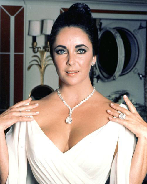 elizabeth taylor burton diamond necklace