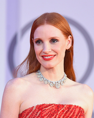 2022 oscars predictions diamond jewelry jessica chastain 