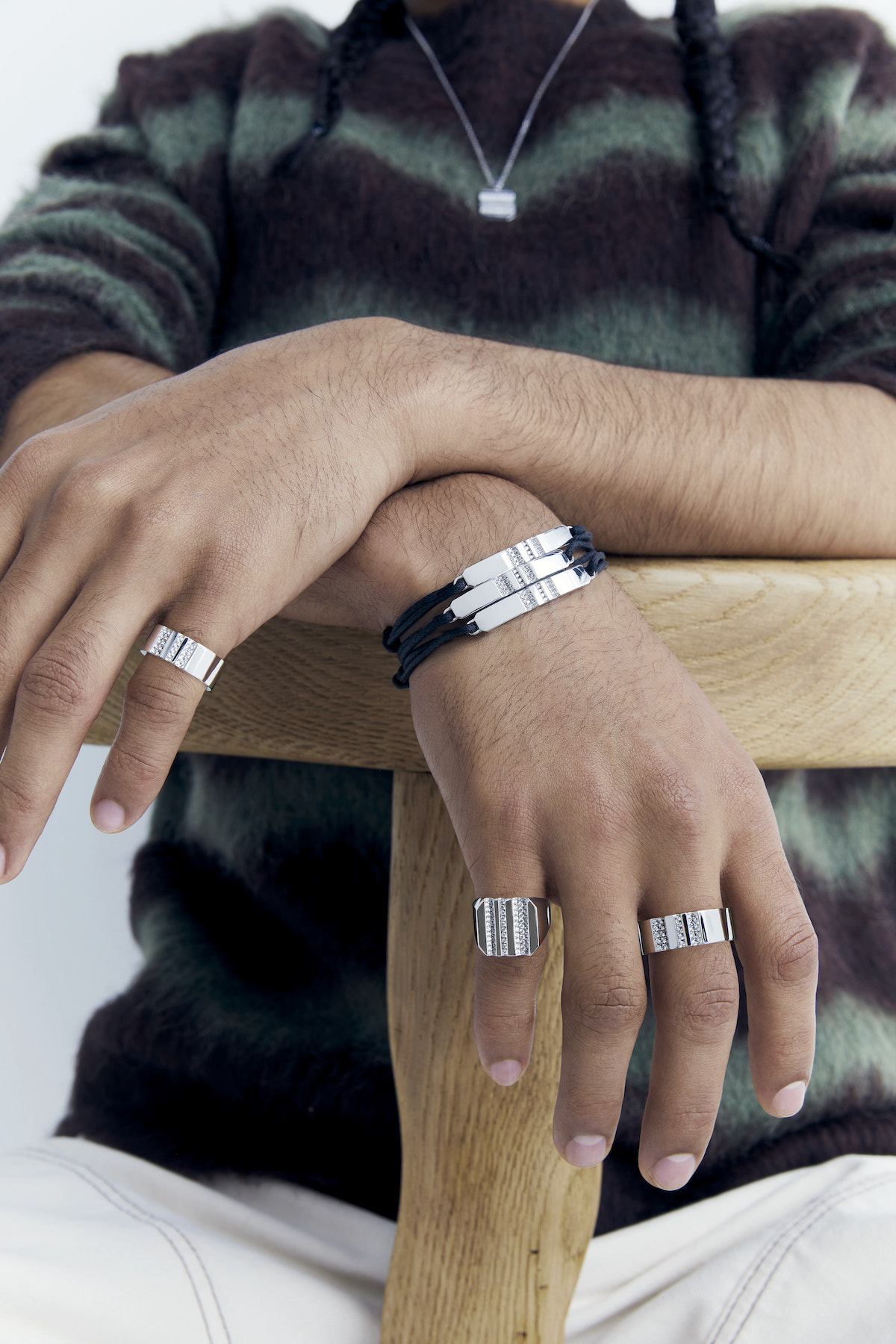 de beers rvl genderless diamond jewelry collection