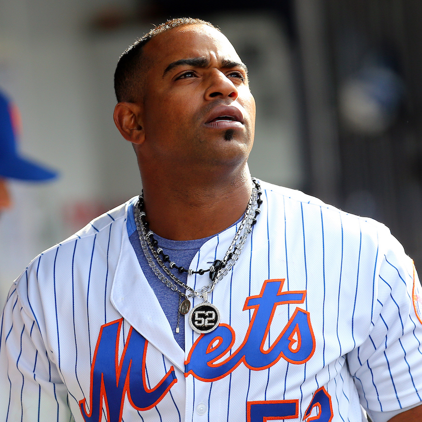 Yoenis Cespedes New York Mets baseball players diamonds