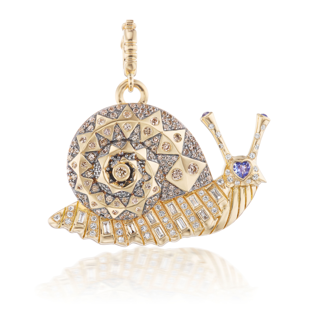 2022 holiday gift guide natural diamond jewelry snail
