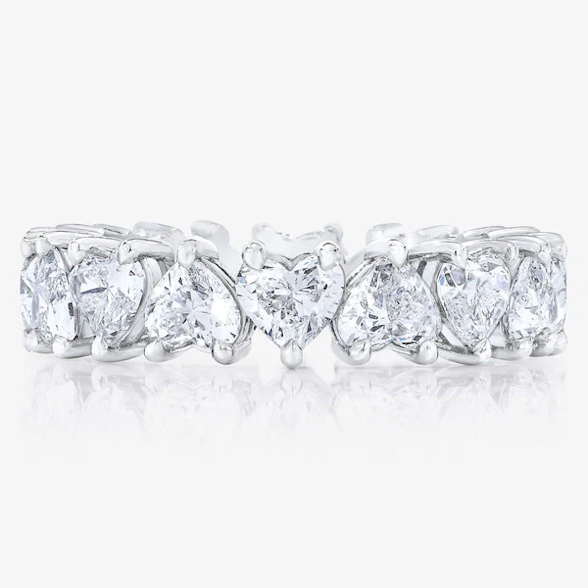 heart shaped natural diamond jewelry valentine's day