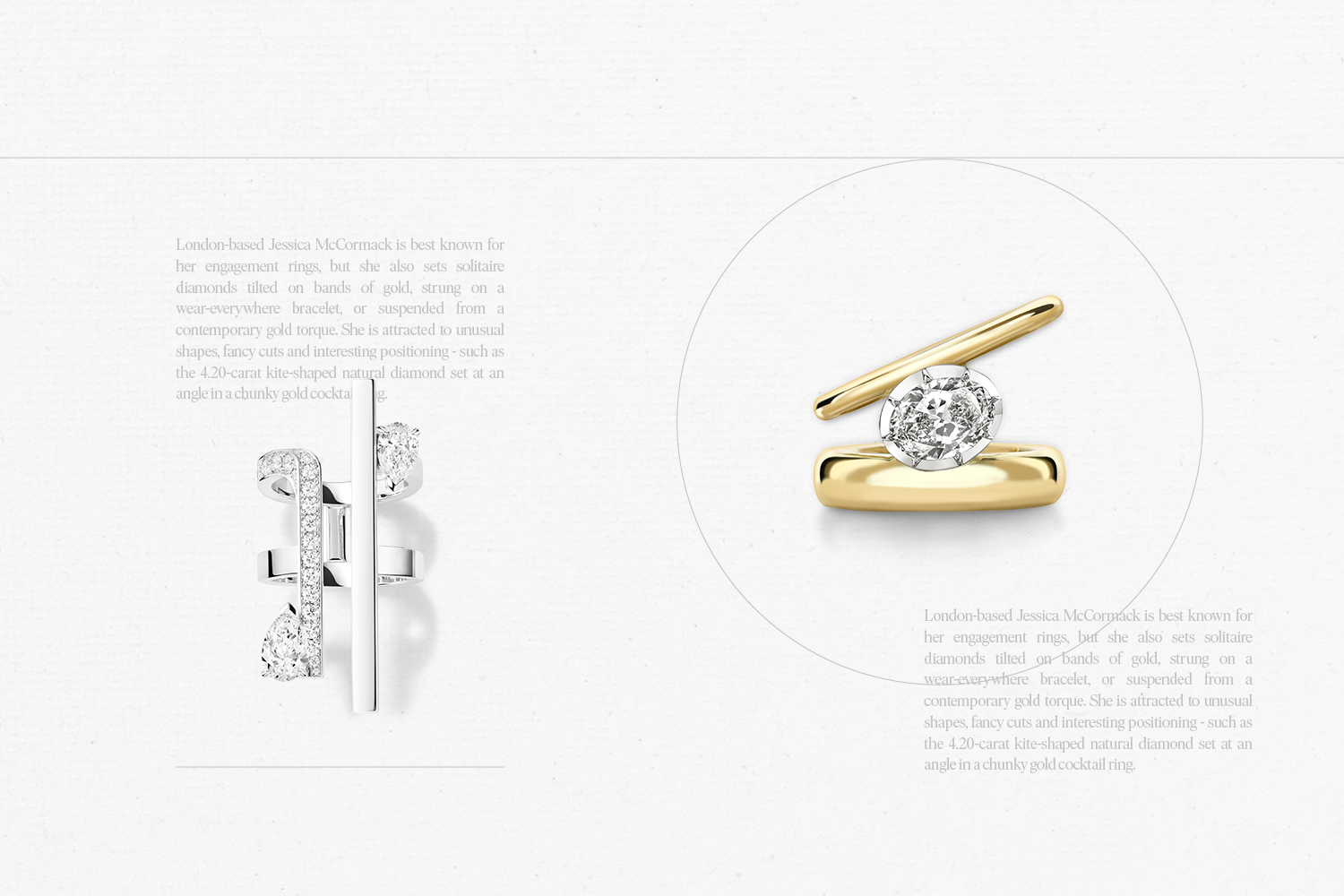 Solitaire ring