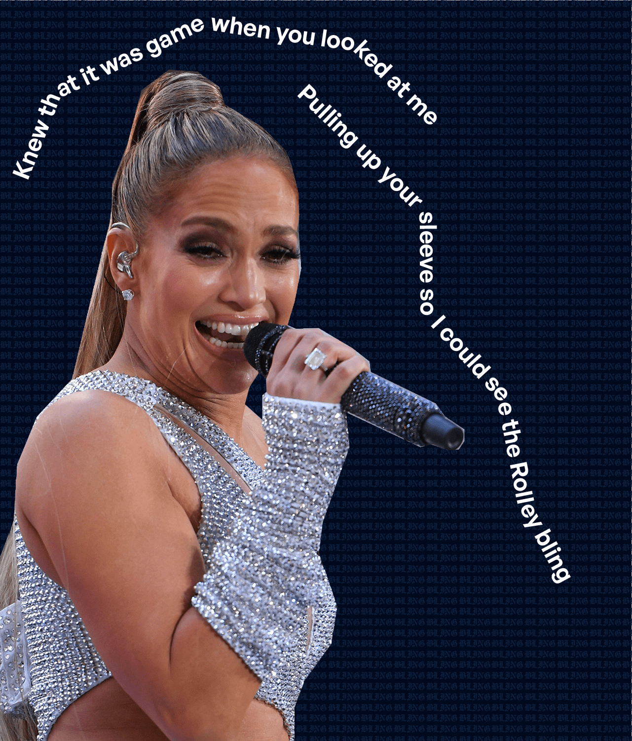 Jennifer Lopez spotted with natural green diamond stone 