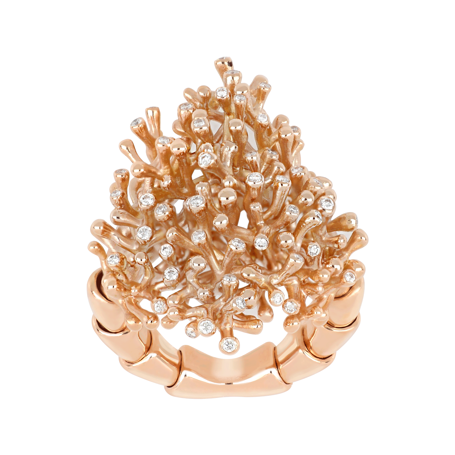  Captivating Tariq Riaz Coral Ring