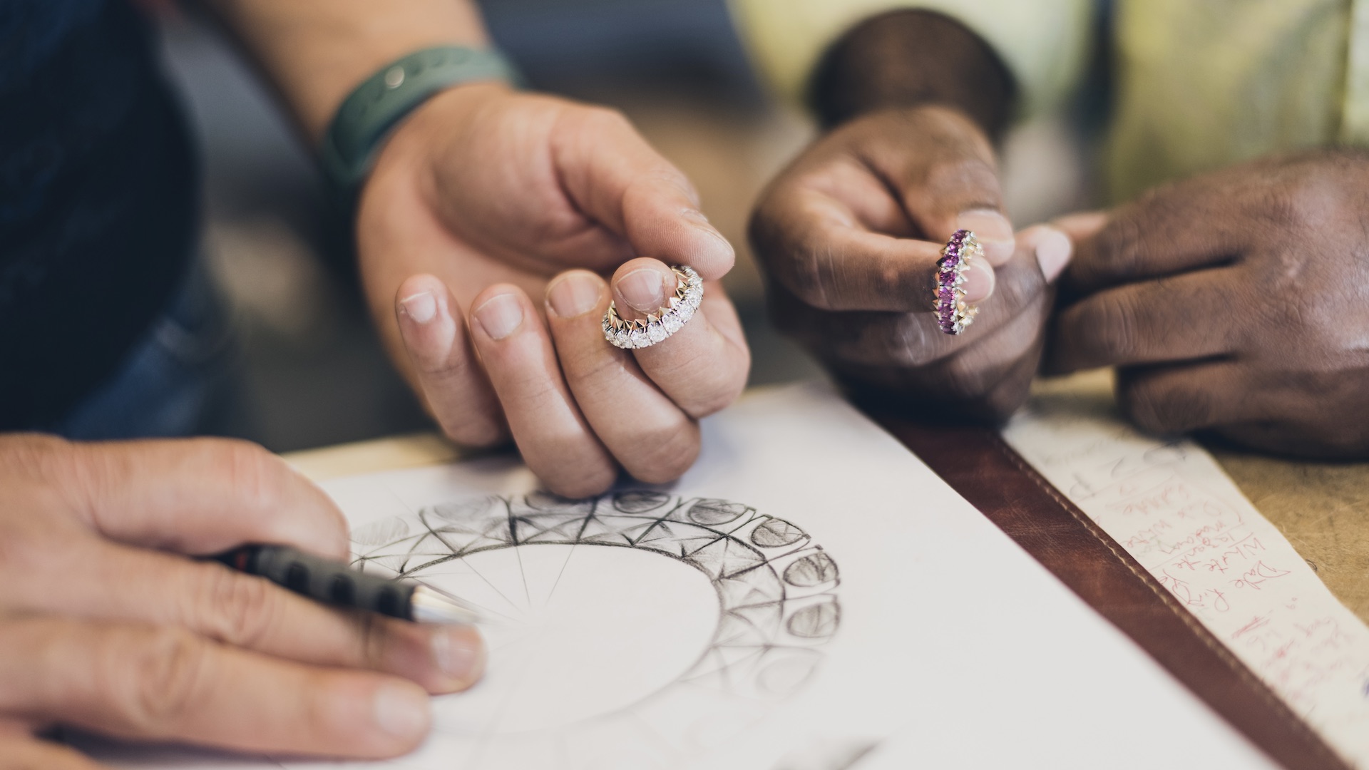 Tariq Riaz's crafting revolutionary Expandable Infinity Ring