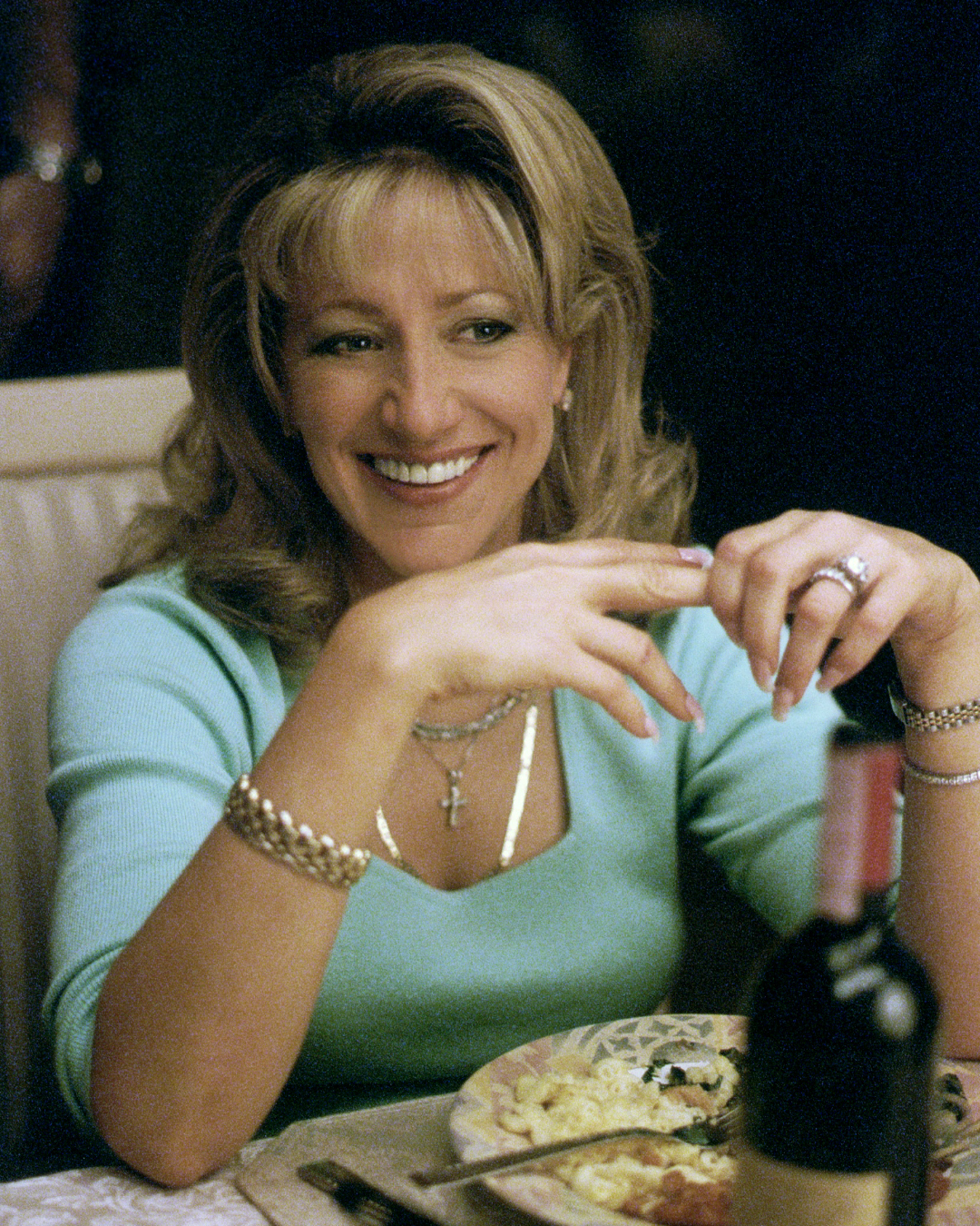 Carmela Soprano embodies the mob wife aesthetic in The Sopranos