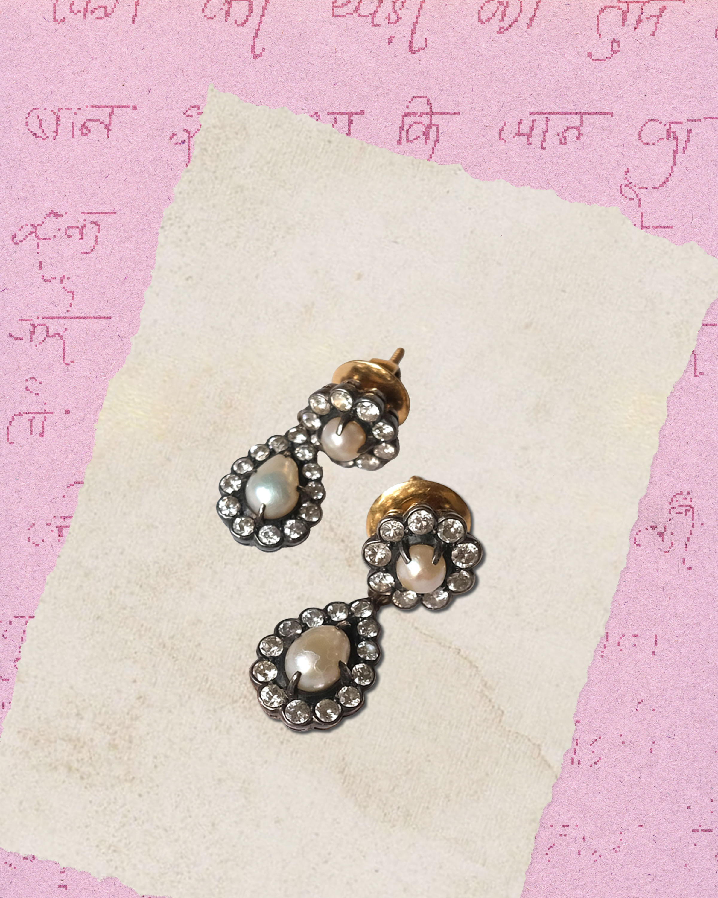 Malini Malik’s royal diamond earrings